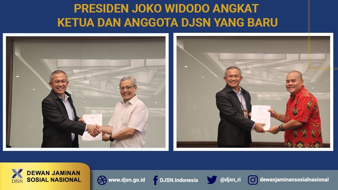 Presiden Joko Widodo Angkat Ketua dan Anggota DJSN yang Baru
